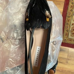 Brand new! James Chan Vaya Leather flat. Size 8.5